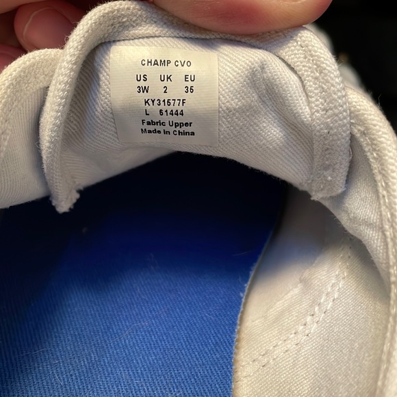 Plain white Keds - CHAMP CVO - Picture 6 of 6